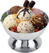 7oz/200ml Hapivida Ice Cream Cup, Stainless Steel Serving Dessert Bowls Silver Ice Cream Dish Sauce Bowls Footed Yogurt