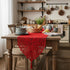 13 35 Inch mookaitedecor Lace Table Runner for Wedding Party Coffee Table Decor Red, x