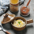 Egg Cooker,microwave egg cooker,Ceramic Microwave Egg Poacher with Dome Chimney Lid and Hollow Hand