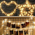 Dopheuor LED Fairy Clip String Lights, Photo Clip String Lights, Battery Operated for Gifts, Patio, Christmas, Wedding,