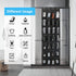 28 Closet Over the Door Shoe Organizer Mesh Pockets Hanging Shoes storage Shoe Rack for Entryway Bedroom Bathroom
