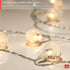 myCozyLite 20 LED String Lights Plug in, Globe String Lights Indoor and Outdoor, for Balcony, Patio, Bedroom, Wall