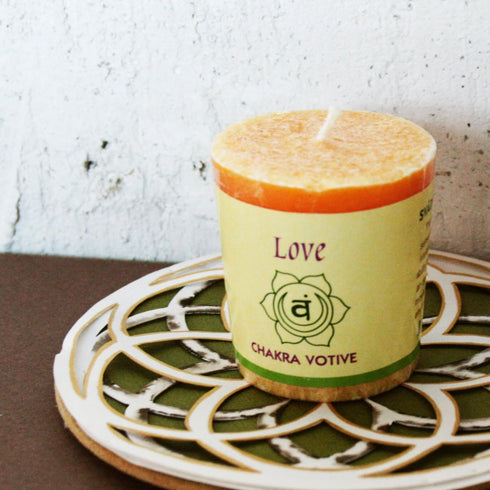 Premium Scented Hand Made Chakra Energy Candle | 12-pack Votive | Long Burn | Essential Oils Cedar, Spruce, Rosemary