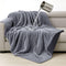 Tisancy Love Waterproof Bed Blanket - Throw Size, 50" x 60", Dark