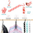 Closet Organizers and Storage - Upgraded 12 Pack Clothes Hanger for College Dorm Room Essentials