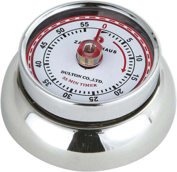 Zassenhaus 072303 Retro Timer Speed, Chrome