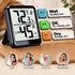 4-Pack Room Thermometer Indoor Hygrometer, Small Digital Temperature and Humidity Monitor Sensor, Temperature Humidity