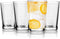 Juice Glasses Set of 4, 7 oz. Durable Drinking Tumblers for Soda, Water, Milk, and Spirits, Dishwasher Safe