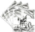3dRose Set of 4 Ceramic Tile Coasters, Don Quixote Spanish Literature Novel