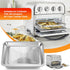 GWY Toaster Oven Tray Replacement for Cuisinart TOA-29, TOA-28, and AFR-25, Stainless Steel Air Fryer Tray