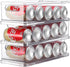 Xicennego 3-Tier Stackable Soda Can Organizer, Beverage Can Holder for Refrigerator, Pantry, Cupboard