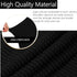 GAMUKAI 20"-23" Stretch Ottoman Slipcover Round Furniture Protector Fits Dia, for Footrests, Storage Ottomans & Folding