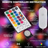 50FT 150 18 5 Gvwoxm LED Rope Lights, Colors with Timer, Modes, Waterproof Plug-in Remote Control Camping String Lights