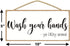 Wash Your Hands ya Filthy Animal Sign, Funny Bathroom Decor, Rustic Wall Decor 5 x 10 Inches for Home