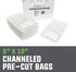 Chefwurx Pre-Cut Vacuum Sealer Bags – 300 BPA-Free Pint Bags for Food Saver, Microwave, Freezer & Boil Safe