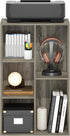 Furinno Luder 5-Cube Reversible Open Shelf, French Oak Design