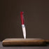 Hampton Forge Red Rorik 3.5" Paring Knife/Clear Blade Guard, 0.25 LB by Hampton Forge