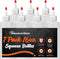 7-Pack Plastic Squeeze Bottles for Sauces, 16oz, BPA Free, with Cap