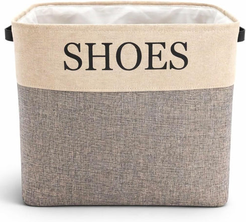 Shoe Storage Bin and Organizer for Hallway, Entryway or Mudroom. Space saver