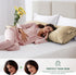 Love's Cabin Satin Body Pillow Pillowcase, 20x54 inches, Taupe, Similar to Silk with Envelope Closure for Hair and Skin