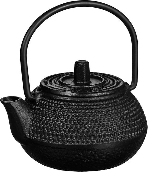 Ipetboom Mini Cast Iron Teapot Tea Set, Miniature Japanese Tea Kettle with Infuser, Kettle Ornaments, Small Teapot