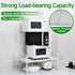 LOCVCDA Countertop Expandable Cabinet Organizer Shelf, Adjustable Height Organizer Riser for Kitchen Cabinet Spice Rack