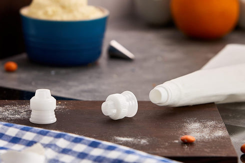 PME Icing Bag Adaptors, Set of 3 for Cake Decorating.
