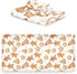 Set 3 Sets Pfrewn Gingerbread Man Towels of Christmas Winter Bathroom Towel Soft Absorbent Bath Hand Towels Washcloth