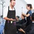 4 34 Inch Noverlife Hair Stylist Apron with Pockets, Hair Resistant Long Hairdresser Aprons w/Adjustable Strap