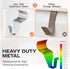 Vinyl Siding Hooks (8 Pack), No Drilling Siding Clips for Hanging Outdoor Decorations and String Lights