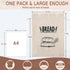 Bread Bags for Homemade Bread, Linen Bread Bag Storage, Reusable Sourdough Bread Bags with Plastic Liner, Drawstring