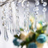 20pcs 55mm Chandelier Icicle Crystal Prism Suncatcher,Clear Chandelier Crystals Replacement,Crystals for Chandeliers