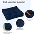Set 2 4 Inch 21"X21" 2 Pack Giantex of Tufted Patio Cushions, Thick Outdoor Chair Pads, Waterproof and High Elasticity
