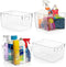 ClearSpace Clear Plastic Storage Bins, Pantry Organizers & Storage Containers for Home Organization