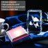 3D Enjinkail Butterfly Crystal Cube with Color-Changing LED Base - Elegant Butterfly Night Light Gift for Women, Mom