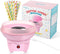 Cotton Candy Machine - Mini Vintage Candy Maker for Kids, Pink, Includes 25 Cotton Candy Sticks & Sugar Scoop