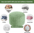 HOMBYS Unstuffed Ottoman Pouf Cover,Round Faux Fur Foot Stool, Fuzzy Chair, Floor Bean Bag(No Filler),Foot Rest