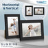 Icona Bay - 4x6 Picture Frames - Black, 5 Pack - Painted Solid One-Piece Wood Composite, Modern Farmhouse