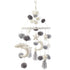 Mud Pie Pom Pom Stars and Clouds Celestial Crib Mobile - White