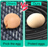 6 Pack 13 12 inch, Washable Chicken Nesting Pads, x Black, Solid, Anti-Slip, Injection Molded Polypropylene, Suitable