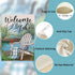 Welcome To The Lake Adirondack Chair Decorative House Flag, Spring Summer Lakehouse Boat Garden Yard Decor 28 x 40