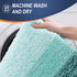 OLANLY Luxury Bathroom Rug Set, 2 Piece Soft Absorbent Microfiber Bath Rugs, Non-Slip Mats for Bathroom