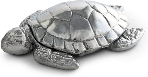 Arthur Court Designs Aluminum Ocean Sea Turtle Bottle Opener, 4 inch x 3 inch, Bar Tool Decoration