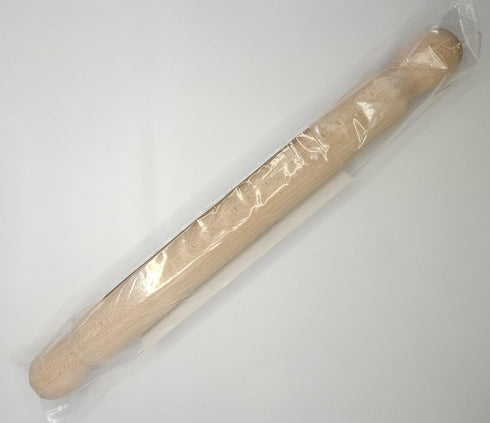 Tuuli Kitchen French Wooden Rolling Pin, Baking Roller for Pizza, Pasta, Puff and Other Doughs (40 x 4 cm)
