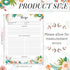 50 Sheets Recipe Paper Full Size Recipe Refill Pages 8.5 x 11 Inch Recipe Cards for Recipe Binder Book by Tinlade