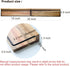 Stove Top Shelf, Magnetic Oven Shelf, Kitchen Storage Solution, 2pcs 15" Hard Wood Spice Racks