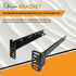 Kings Brand Furniture Bed Frame Footboard Extension Brackets, Set of 2 for Twin, Full, Queen, King Sizes