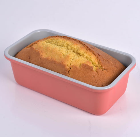 Monfish 2pcs Bread Loaf Pans for Home Baking, Carbon Steel 1lb Non-Stick 9x5 inch Loaf Tin
