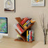 Bookshelf,3 Godferyxin Tree Bookshelf,Small Tier Wood Mini Book Shelf and Book Tree for Office, Home or School Desktop