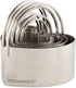 RSVP International Endurance Heart Shape Biscuit Cutters, Set of 4, Stainless Steel